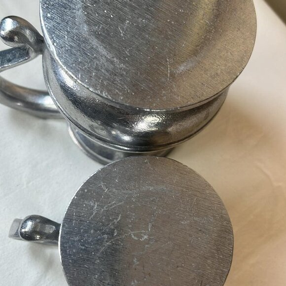 Vintage Wilton Armetale Tavern Mug Set of 2 Tavern Pub Renaissance Mancave Gift - Picture 6 of 6